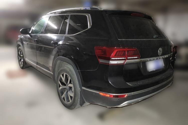 Used Volkswagen Teramont 2017 380TSI Four-Wheel Drive Luxury Edition Rear Left 45 Deg
