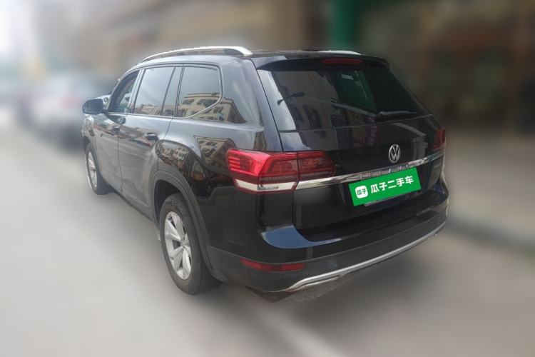 Used Volkswagen Teramont 2017 380TSI Four-Wheel Drive Comfort Edition Rear Left 45 Deg
