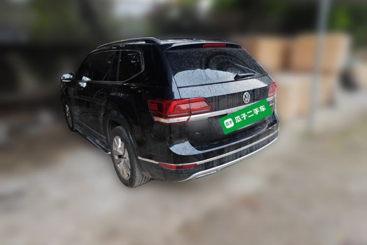 Used Volkswagen Teramont 2017 530 V6 Four-Wheel Drive Flagship Edition Rear Left 45 Deg