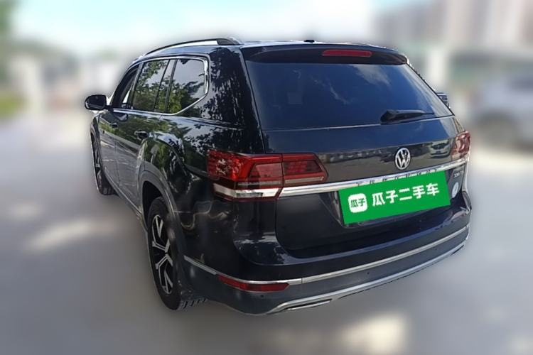 Used Volkswagen Teramont 2017 330TSI Two-Wheel-Drive Luxury Edition Rear Left 45 Deg