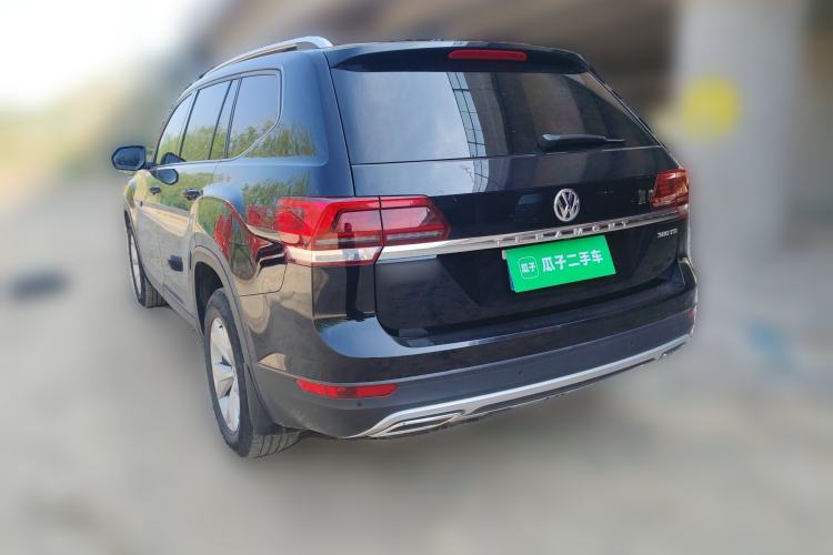 Used Volkswagen Teramont 2017 380TSI Four-Wheel Drive Comfort Edition Rear Left 45 Deg