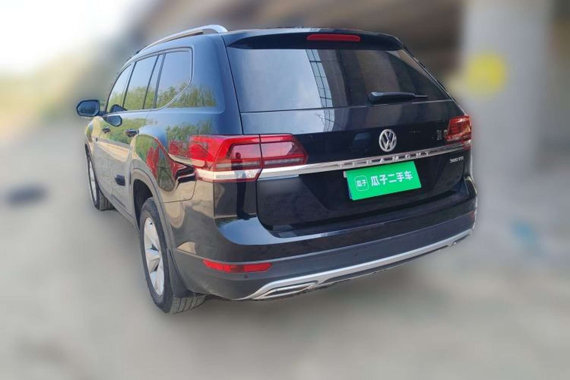 Used Volkswagen Teramont 2017 380TSI Four-Wheel Drive Comfort Edition Rear Left 45 Deg