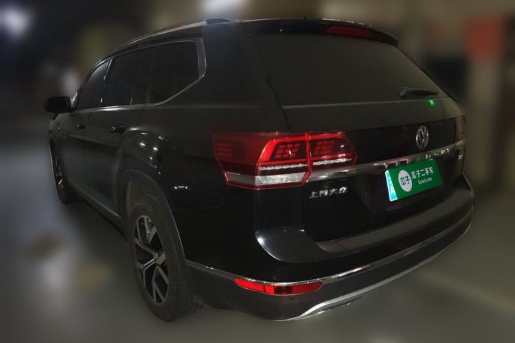 Used Volkswagen Teramont 2017 530 V6 Four-Wheel Drive Luxury Edition Rear Left 45 Deg