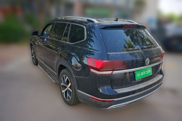 Used Volkswagen Teramont 2017 380TSI Four-Wheel Drive Luxury Edition Rear Left 45 Deg