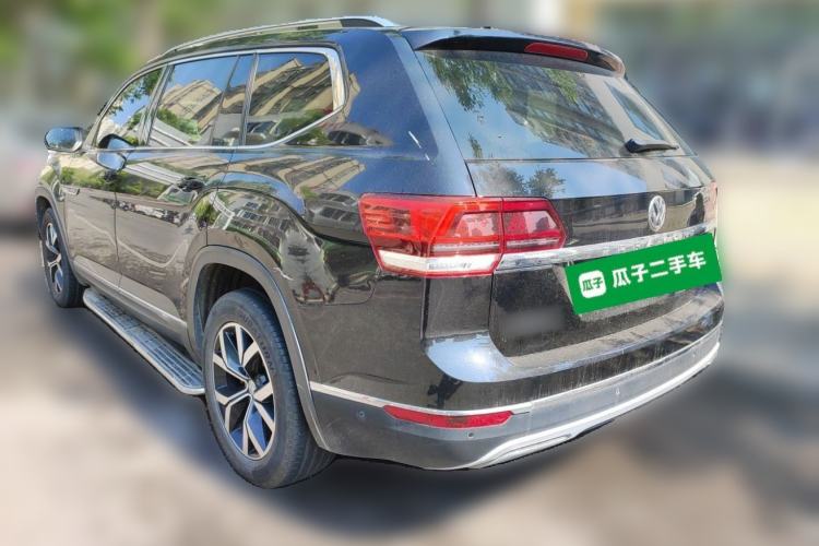 Used Volkswagen Teramont 2017 380TSI Four-Wheel Drive Luxury Edition Rear Left 45 Deg