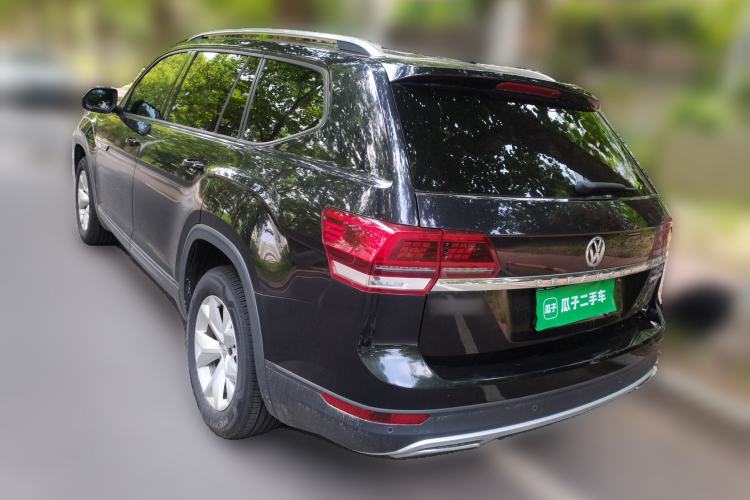 Used Volkswagen Teramont 2017 380TSI Four-Wheel Drive Comfort Edition Rear Left 45 Deg