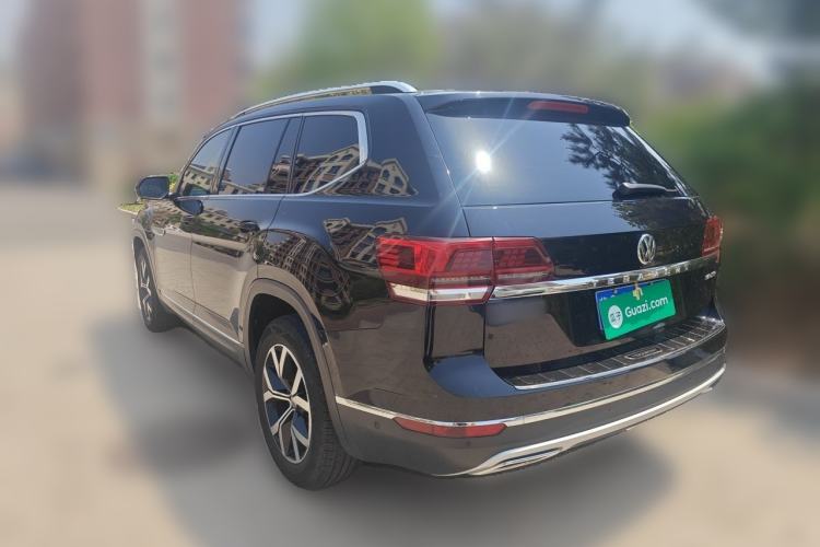 Used Volkswagen Teramont 2017 330TSI Two-Wheel-Drive Luxury Edition Rear Left 45 Deg