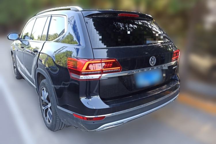 Used Volkswagen Teramont 2017 380TSI Four-Wheel Drive Luxury Edition Rear Left 45 Deg