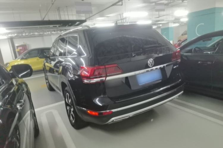 Used Volkswagen Teramont 2017 380TSI Four-Wheel Drive Luxury Edition Rear Left 45 Deg