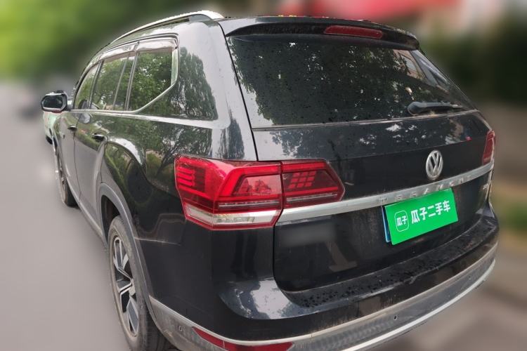 Used Volkswagen Teramont 2017 380TSI Four-Wheel Drive Luxury Edition Rear Left 45 Deg