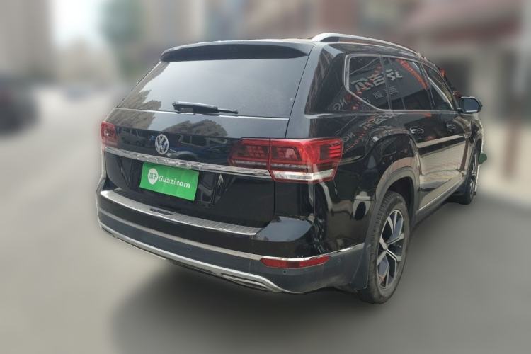 Used Volkswagen Teramont 2017 380TSI Four-Wheel Drive Luxury Edition Rear Right 45 Deg