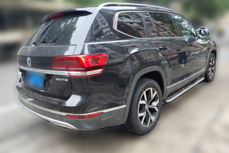 Used Volkswagen Teramont 2017 380TSI Four-Wheel Drive Luxury Edition Rear Right 45 Deg