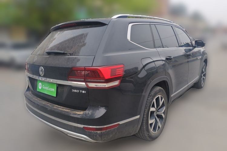 Used Volkswagen Teramont 2017 380TSI Four-Wheel Drive Luxury Edition Rear Right 45 Deg