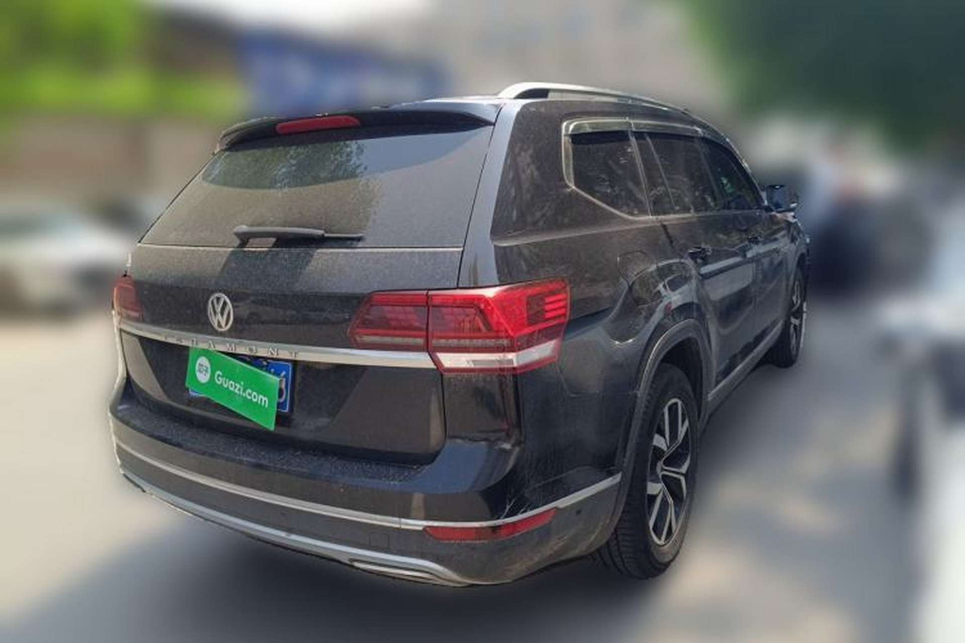 Used Volkswagen Teramont 2017 380TSI Four-Wheel Drive Luxury Edition Rear Right 45 Deg