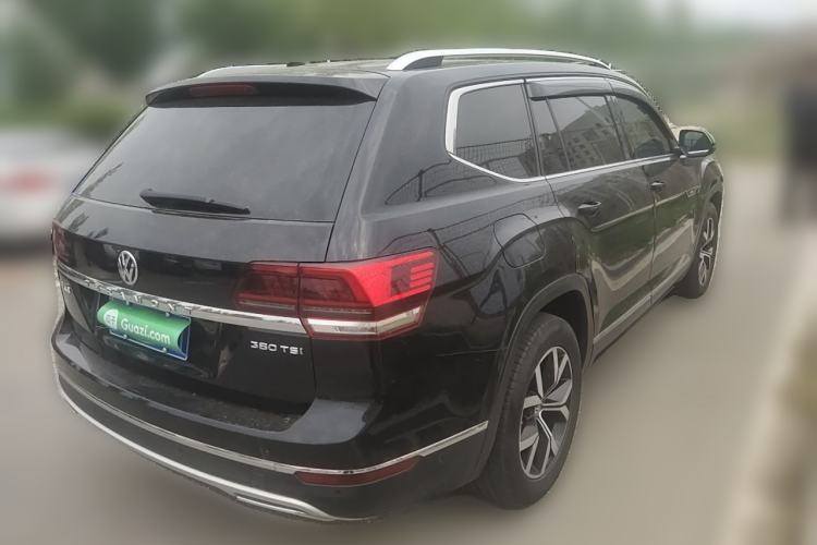 Used Volkswagen Teramont 2017 380TSI Four-Wheel Drive Luxury Edition Rear Right 45 Deg