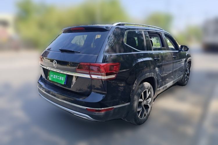 Used Volkswagen Teramont 2017 380TSI Four-Wheel Drive Luxury Edition Rear Right 45 Deg