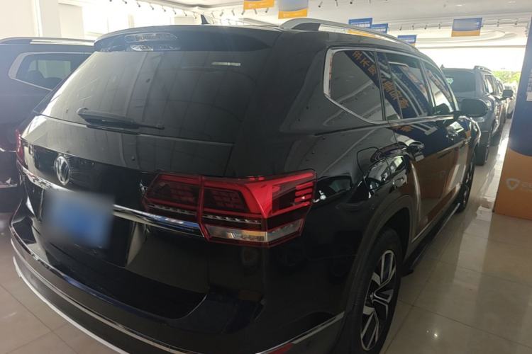 Used Volkswagen Teramont 2017 380TSI Four-Wheel Drive Luxury Edition Rear Right 45 Deg