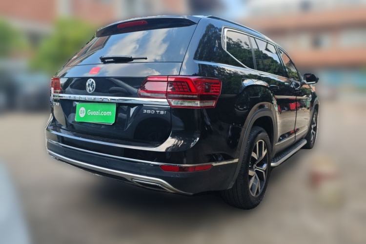 Used Volkswagen Teramont 2017 380TSI Four-Wheel Drive Luxury Edition Rear Right 45 Deg