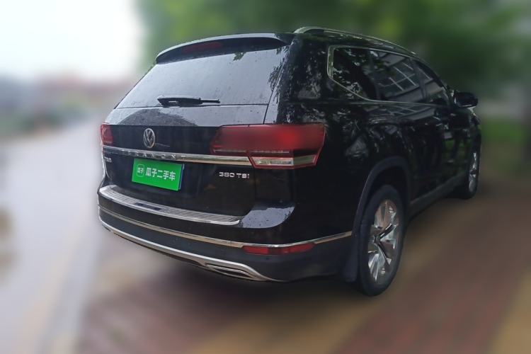 Used Volkswagen Teramont 2017 380TSI Four-Wheel Drive Flagship Edition Rear Right 45 Deg