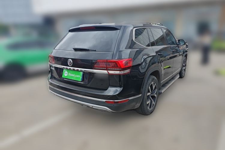 Used Volkswagen Teramont 2017 380TSI Four-Wheel Drive Luxury Edition Rear Right 45 Deg