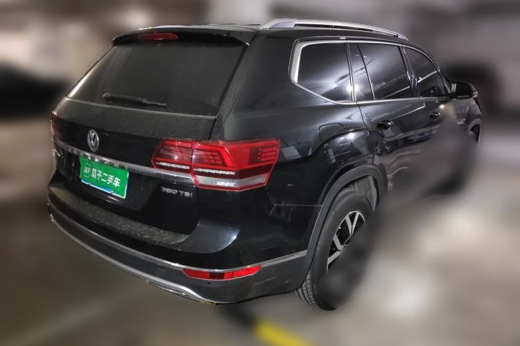 Used Volkswagen Teramont 2017 380TSI Four-Wheel Drive Luxury Edition Rear Right 45 Deg