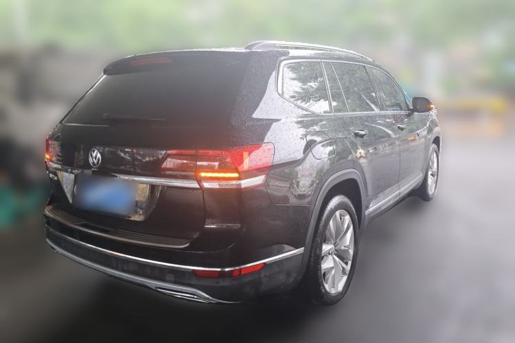 Used Volkswagen Teramont 2017 530 V6 Four-Wheel Drive Flagship Edition Rear Right 45 Deg