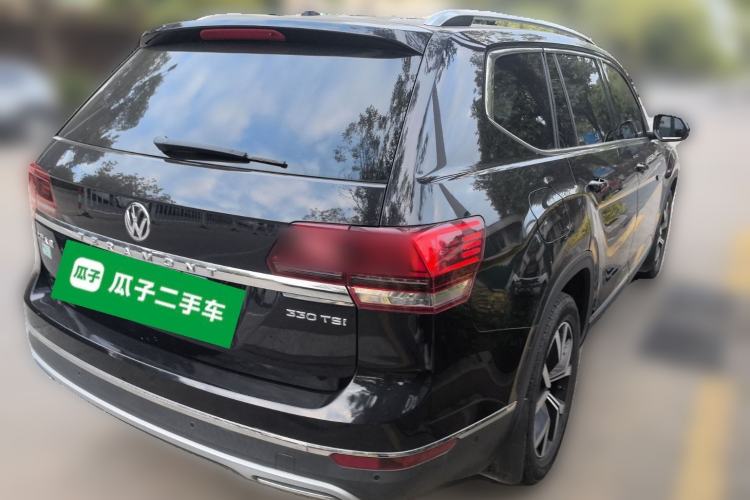 Used Volkswagen Teramont 2017 330TSI Two-Wheel-Drive Luxury Edition Rear Right 45 Deg
