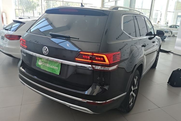 Used Volkswagen Teramont 2017 380TSI Four-Wheel Drive Luxury Edition Rear Right 45 Deg