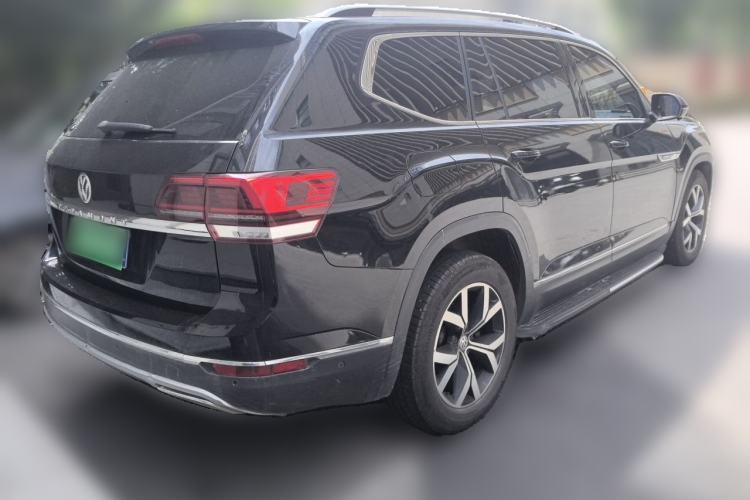 Used Volkswagen Teramont 2017 380TSI Four-Wheel Drive Luxury Edition Rear Right 45 Deg