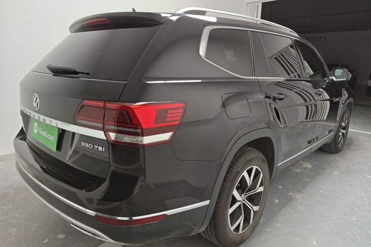 Used Volkswagen Teramont 2017 380TSI Four-Wheel Drive Luxury Edition Rear Right 45 Deg