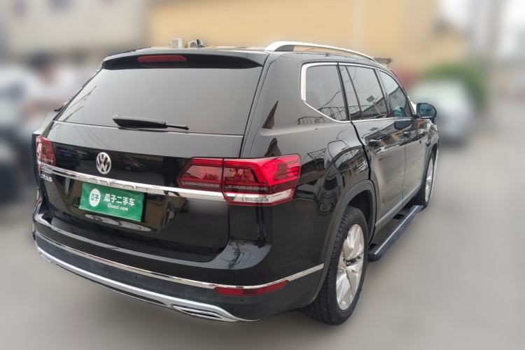 Used Volkswagen Teramont 2017 530 V6 Four-Wheel Drive Flagship Edition Rear Right 45 Deg