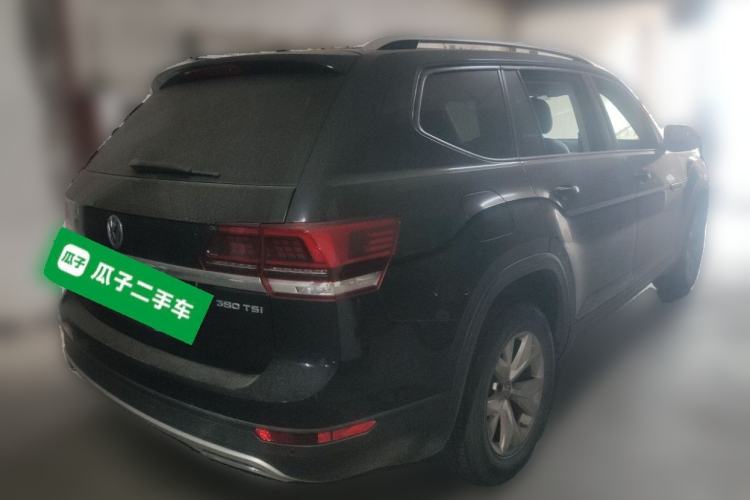 Used Volkswagen Teramont 2017 380TSI Four-Wheel Drive Comfort Edition Rear Right 45 Deg