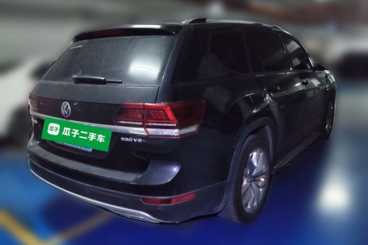 Used Volkswagen Teramont 2017 380TSI Four-Wheel Drive Comfort Edition Rear Right 45 Deg