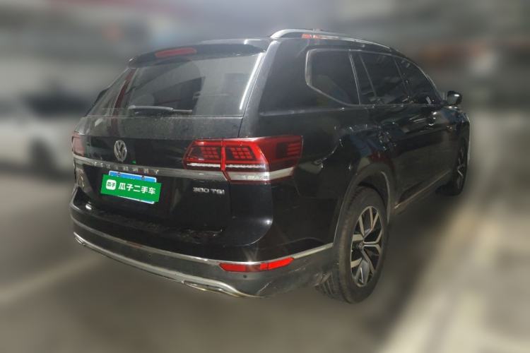 Used Volkswagen Teramont 2017 380TSI Four-Wheel Drive Luxury Edition Rear Right 45 Deg