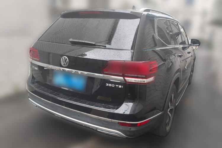 Used Volkswagen Teramont 2017 380TSI Four-Wheel Drive Luxury Edition Rear Right 45 Deg