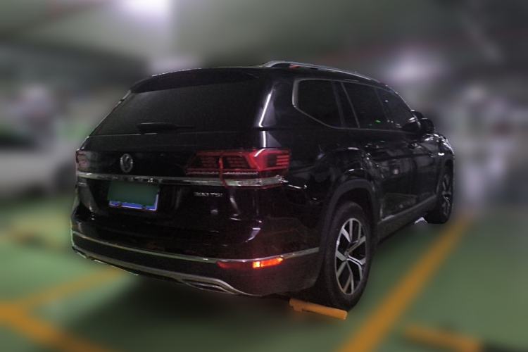 Used Volkswagen Teramont 2017 380TSI Four-Wheel Drive Luxury Edition Rear Right 45 Deg