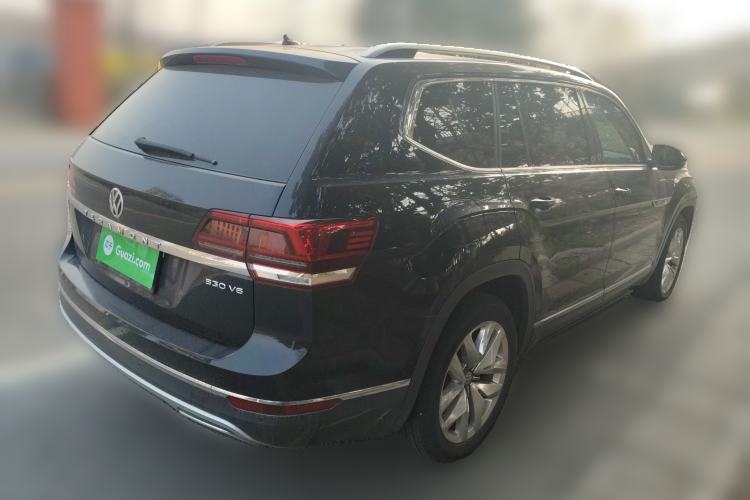 Used Volkswagen Teramont 2017 530 V6 Four-Wheel Drive Flagship Edition Rear Right 45 Deg