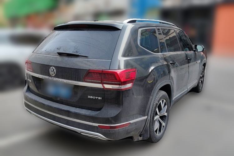 Used Volkswagen Teramont 2017 380TSI Four-Wheel Drive Luxury Edition Rear Right 45 Deg