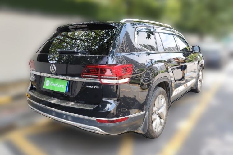 Used Volkswagen Teramont 2017 380TSI Four-Wheel Drive Flagship Edition Rear Right 45 Deg