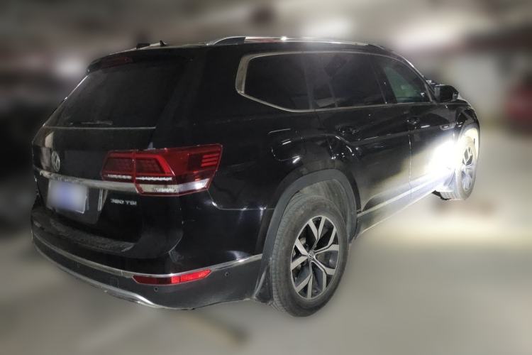 Used Volkswagen Teramont 2017 380TSI Four-Wheel Drive Luxury Edition Rear Right 45 Deg