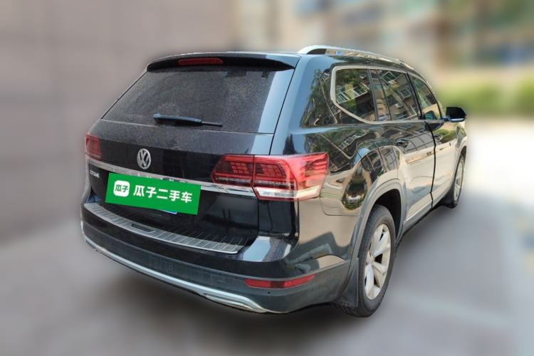 Used Volkswagen Teramont 2017 380TSI Four-Wheel Drive Comfort Edition Rear Right 45 Deg