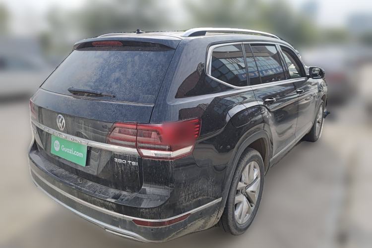 Used Volkswagen Teramont 2017 380TSI Four-Wheel Drive Flagship Edition Rear Right 45 Deg