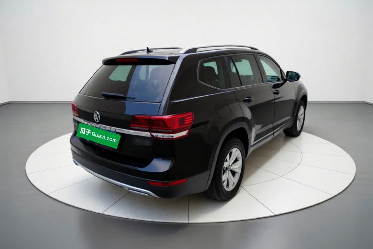 Used Volkswagen Teramont 2017 380TSI Four-Wheel Drive Comfort Edition Rear Right 45 Deg