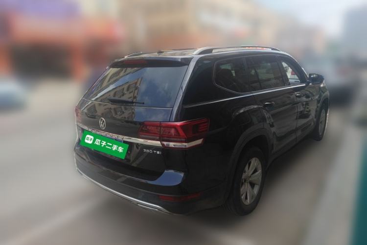 Used Volkswagen Teramont 2017 380TSI Four-Wheel Drive Comfort Edition Rear Right 45 Deg