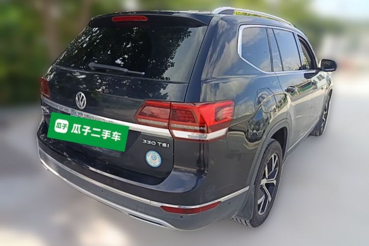 Used Volkswagen Teramont 2017 330TSI Two-Wheel-Drive Luxury Edition Rear Right 45 Deg