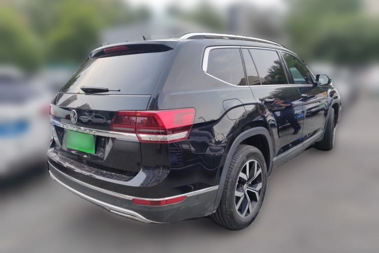 Used Volkswagen Teramont 2017 380TSI Four-Wheel Drive Luxury Edition Rear Right 45 Deg
