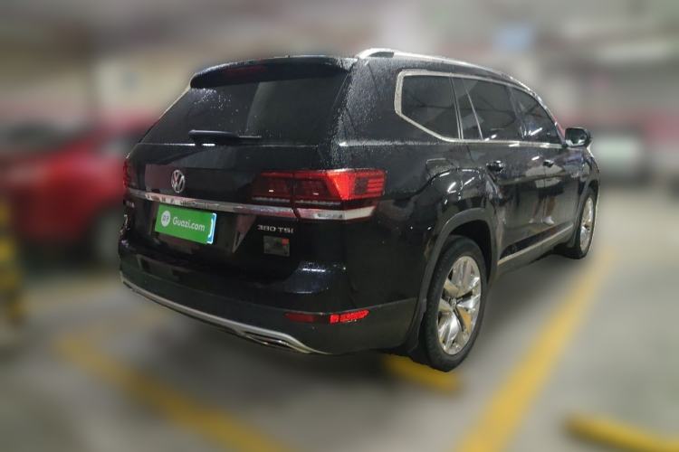 Used Volkswagen Teramont 2017 380TSI Four-Wheel Drive Comfort Edition Rear Right 45 Deg