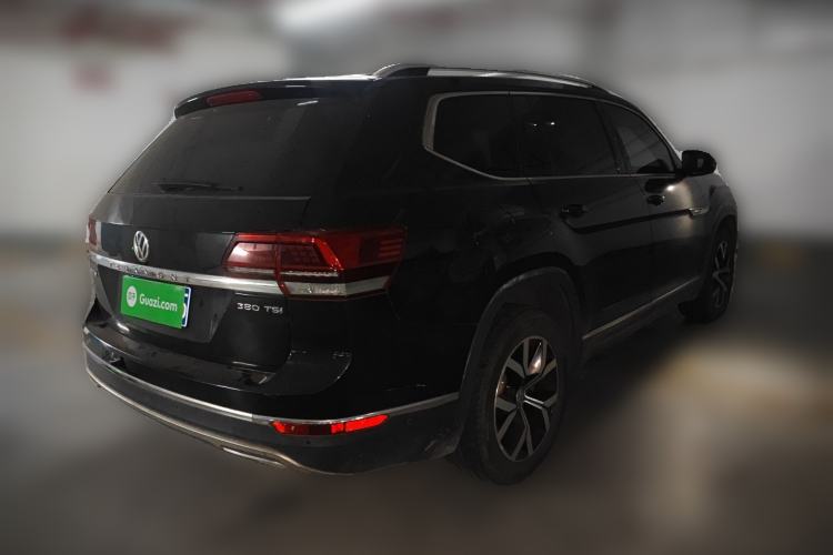 Used Volkswagen Teramont 2017 380TSI Four-Wheel Drive Luxury Edition Rear Right 45 Deg