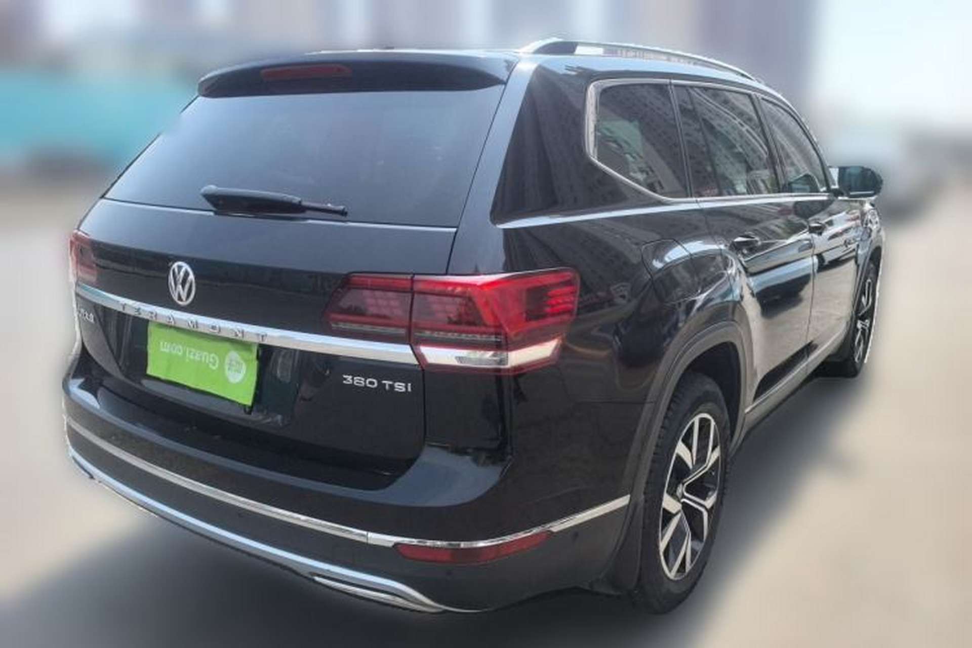 Used Volkswagen Teramont 2017 380TSI Four-Wheel Drive Luxury Edition Rear Right 45 Deg