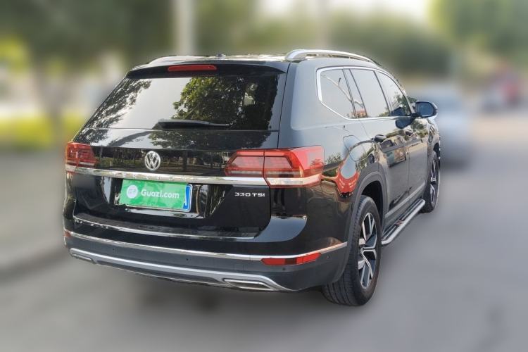 Used Volkswagen Teramont 2017 330TSI Two-Wheel-Drive Luxury Edition Rear Right 45 Deg